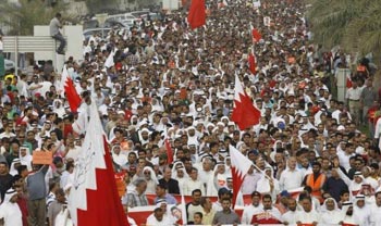 Bahrain-protesters