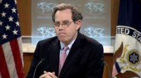 State Dept official stumped for 20 seconds when asked why US slams Iran but not Saudis (VIDEO). Same bevavior you could expect if questioning the recent Ukrainian junta supported by West.